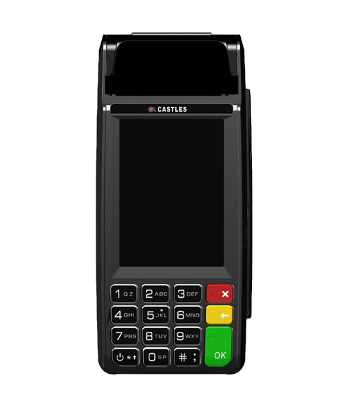 Castle Vega3000 Mobile 2 | 4G/Wifi/BT POS Terminal