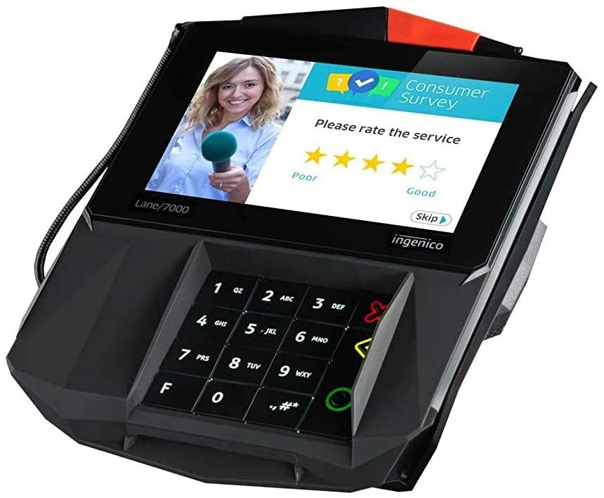 Ingenico Lane 7000 Credit Card Terminal (Deluxe)