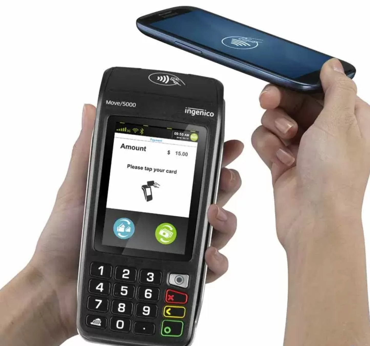 Ingenico Move/5000, Bluetooth, WiFi Terminal