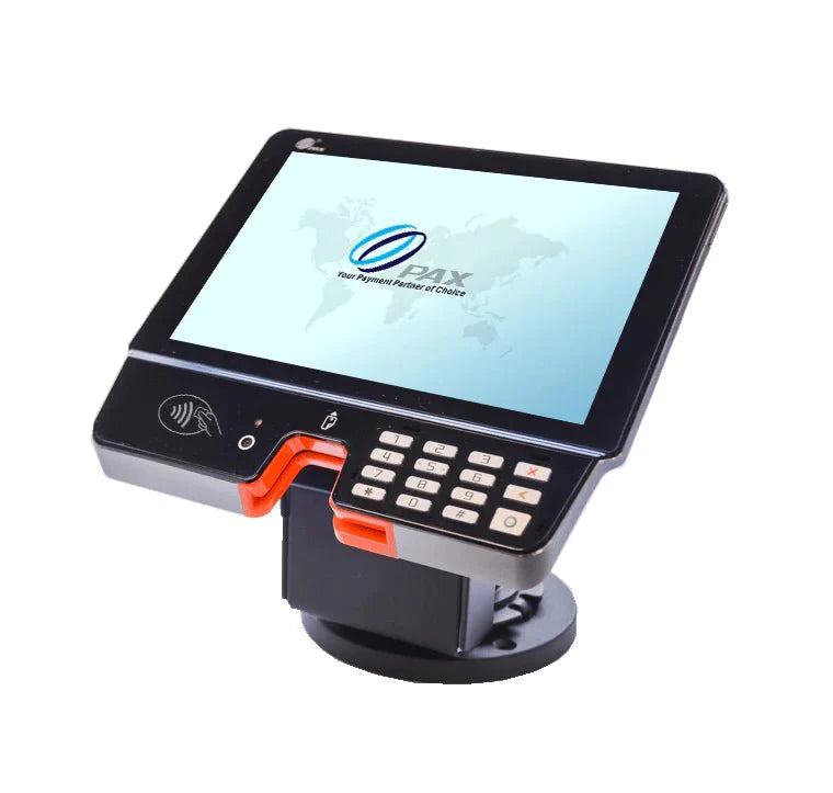 PAX Aries 8 POS device, showcasing its sleek design