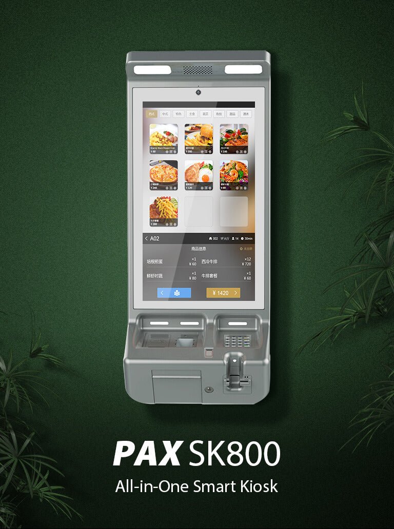 PAX SK800 All-in-One Kiosk - All-Star Terminals